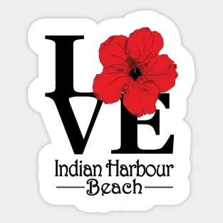 LOVE Indian Harbour Beach Sticker